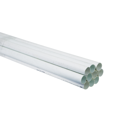 bundle of 20 and 25 mm heavy duty electrical pvc conduits