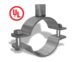 firerated galvanized steel pipe clamp